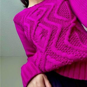 Magenta Bright Sweater